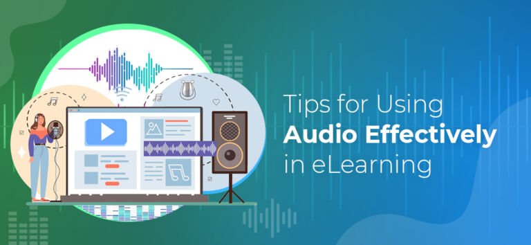 tips for using audio effectively in elearning