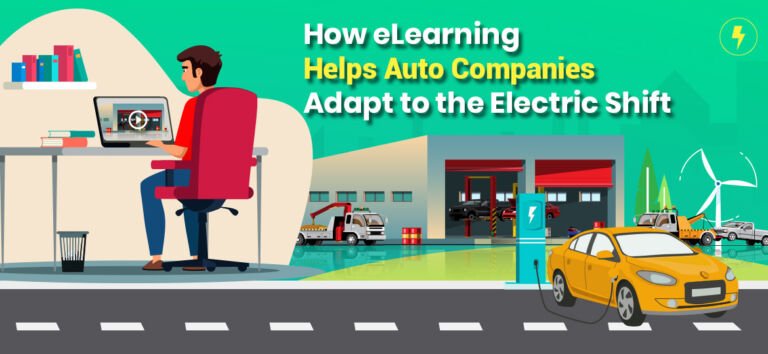 how elearning helps auto companies adapt to the electric shift